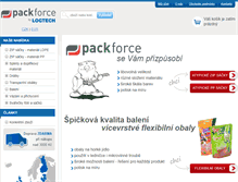 Tablet Screenshot of packforce.cz